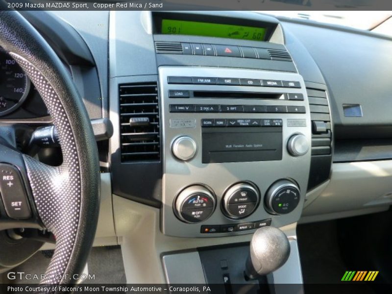 Copper Red Mica / Sand 2009 Mazda MAZDA5 Sport