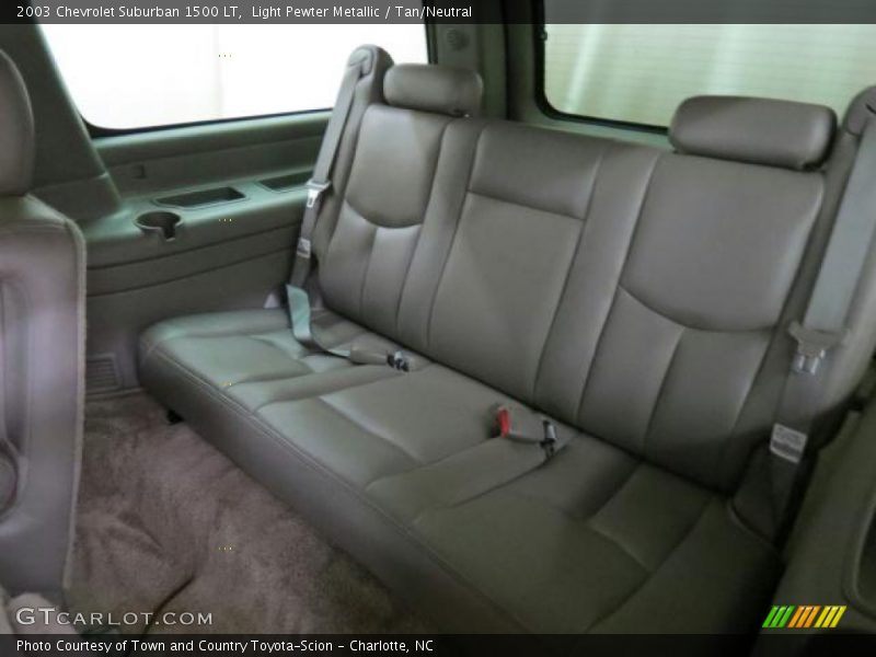 Light Pewter Metallic / Tan/Neutral 2003 Chevrolet Suburban 1500 LT