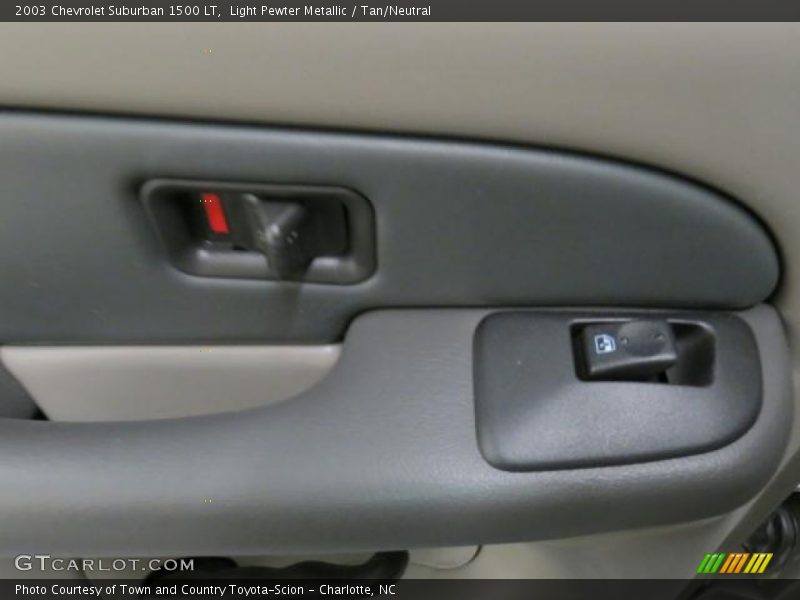 Light Pewter Metallic / Tan/Neutral 2003 Chevrolet Suburban 1500 LT
