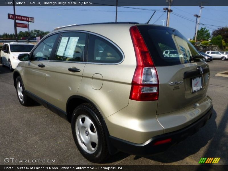 Borrego Beige Metallic / Ivory 2009 Honda CR-V LX