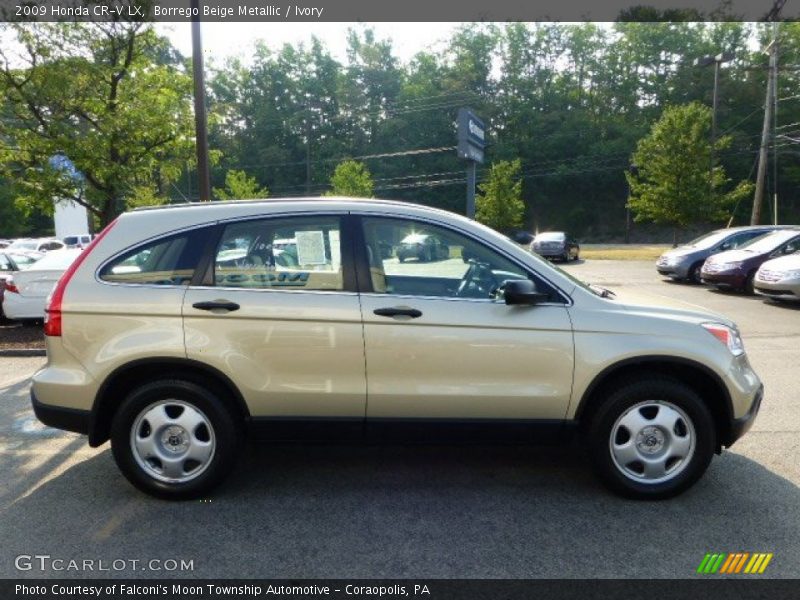 Borrego Beige Metallic / Ivory 2009 Honda CR-V LX