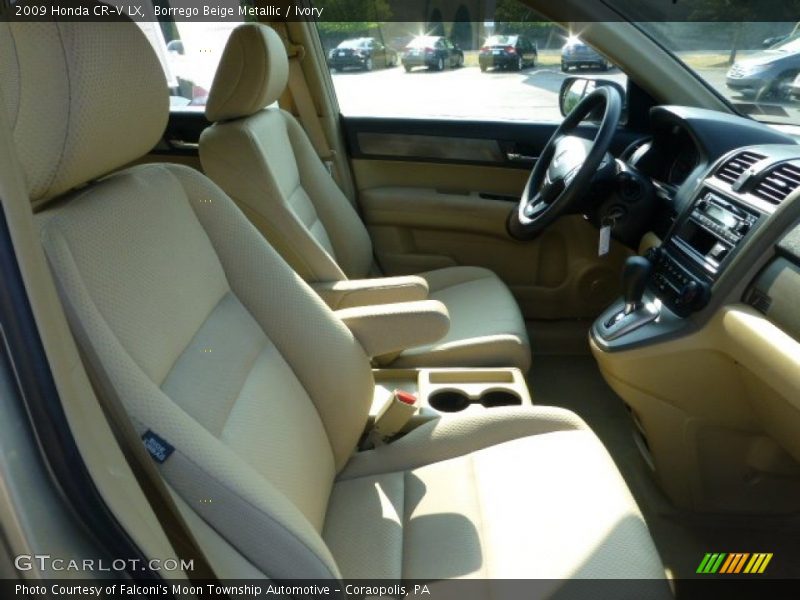 Borrego Beige Metallic / Ivory 2009 Honda CR-V LX