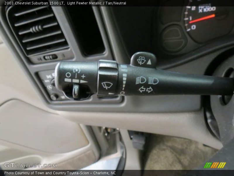 Light Pewter Metallic / Tan/Neutral 2003 Chevrolet Suburban 1500 LT