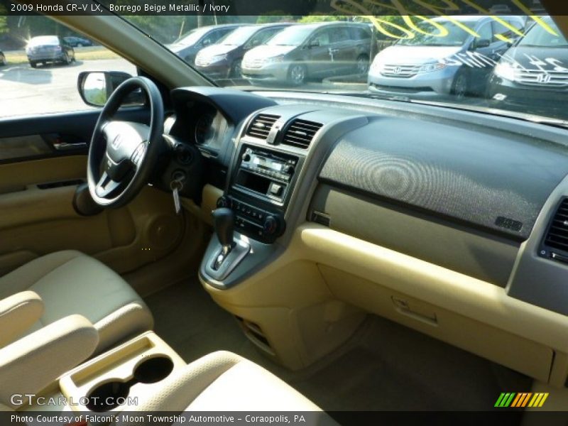 Borrego Beige Metallic / Ivory 2009 Honda CR-V LX
