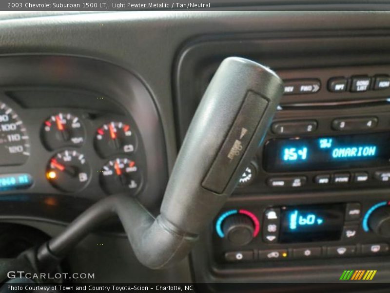Light Pewter Metallic / Tan/Neutral 2003 Chevrolet Suburban 1500 LT