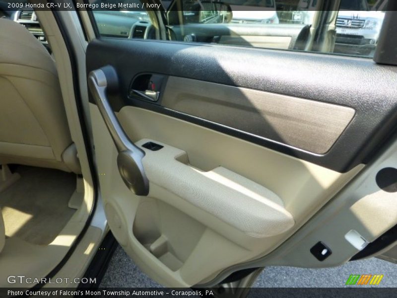 Borrego Beige Metallic / Ivory 2009 Honda CR-V LX