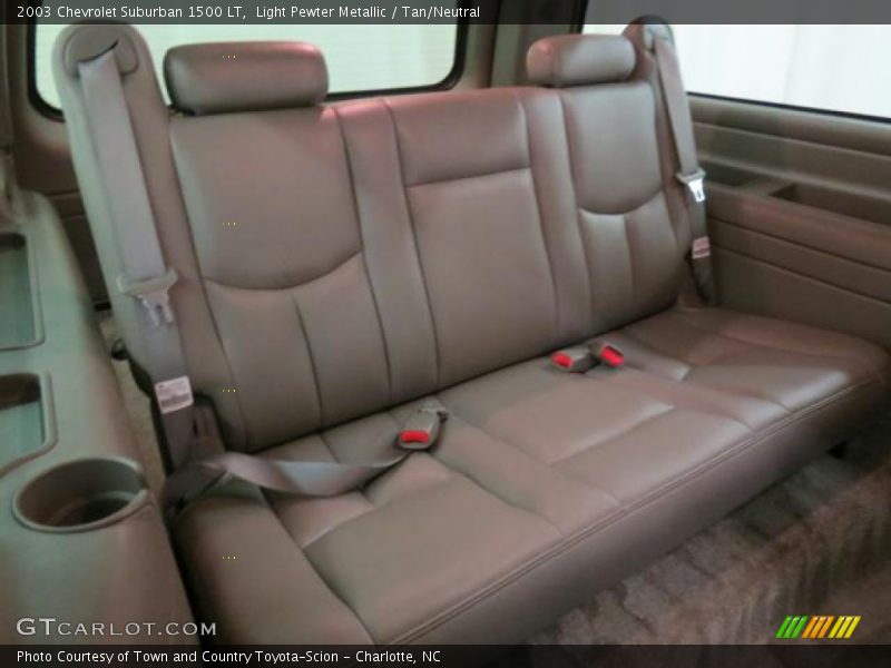 Light Pewter Metallic / Tan/Neutral 2003 Chevrolet Suburban 1500 LT