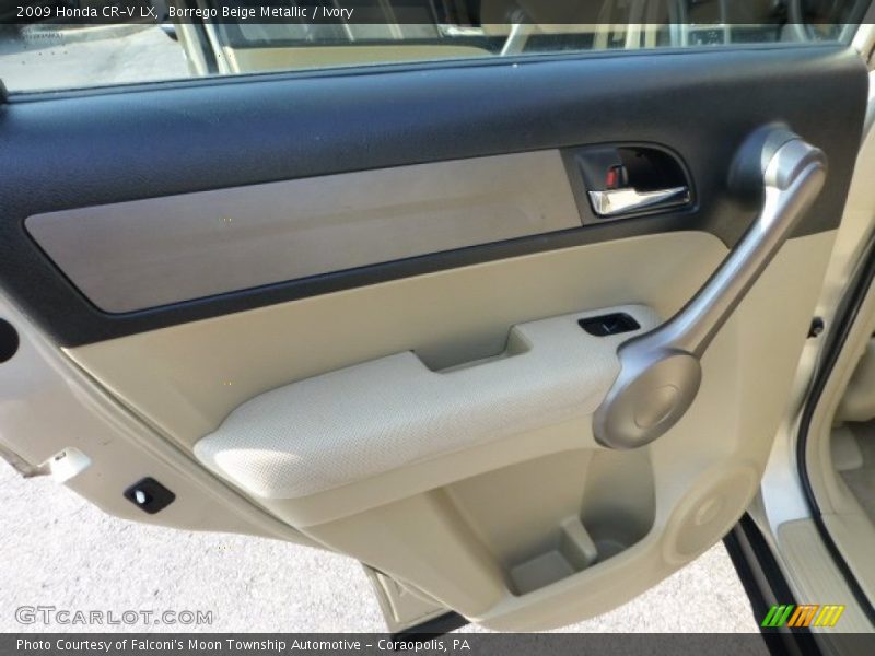 Borrego Beige Metallic / Ivory 2009 Honda CR-V LX