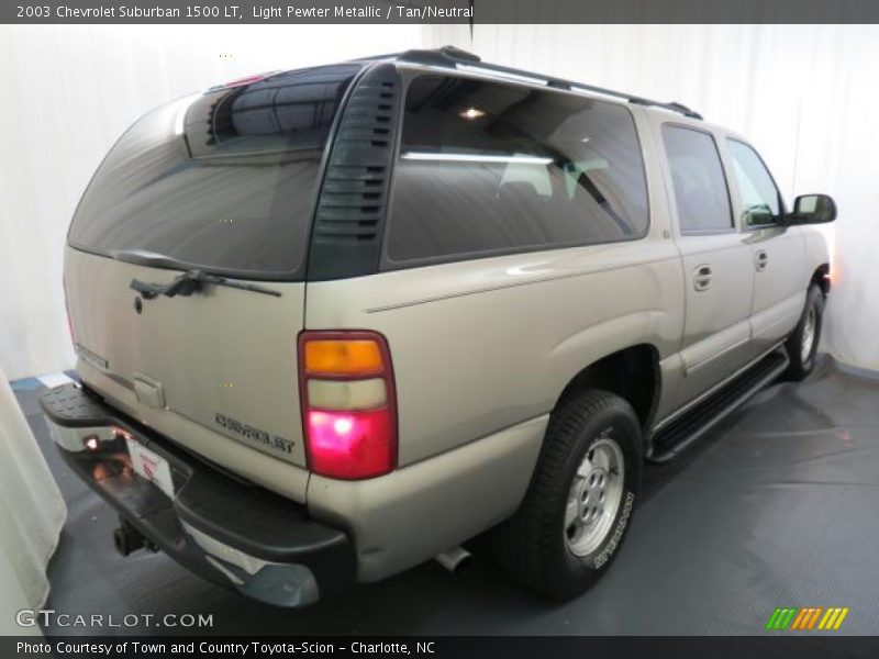 Light Pewter Metallic / Tan/Neutral 2003 Chevrolet Suburban 1500 LT