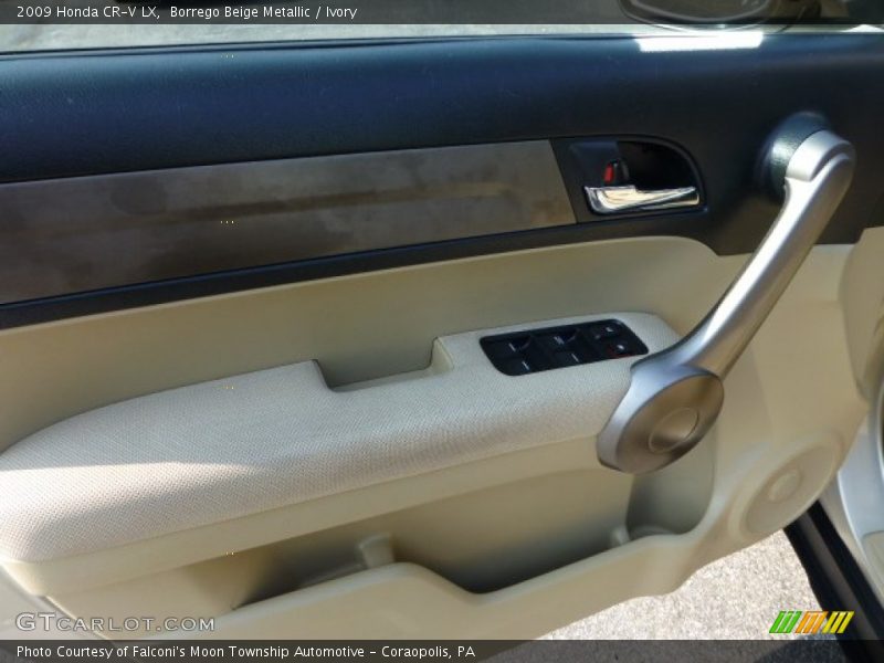 Borrego Beige Metallic / Ivory 2009 Honda CR-V LX