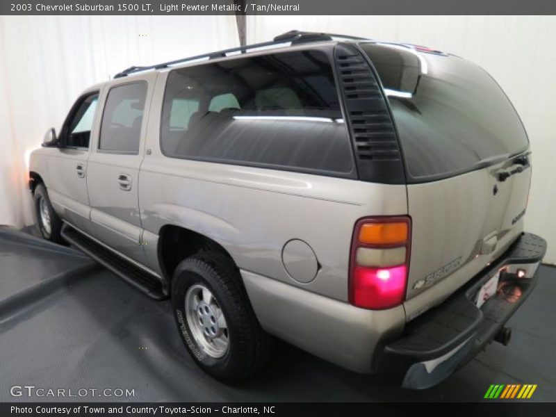 Light Pewter Metallic / Tan/Neutral 2003 Chevrolet Suburban 1500 LT