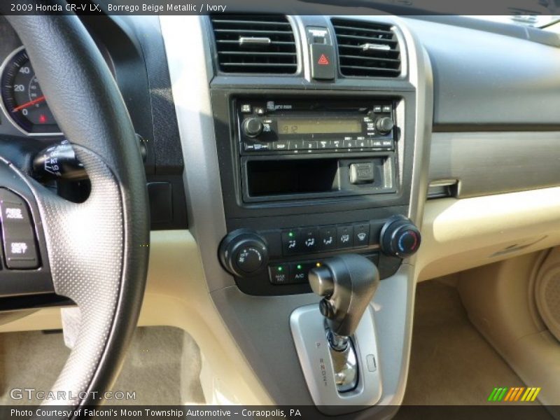 Borrego Beige Metallic / Ivory 2009 Honda CR-V LX