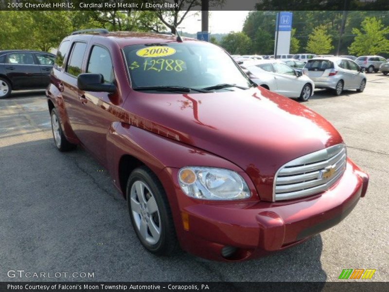 Cardinal Red Metallic / Ebony Black 2008 Chevrolet HHR LS