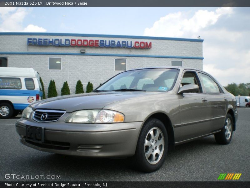 Driftwood Mica / Beige 2001 Mazda 626 LX
