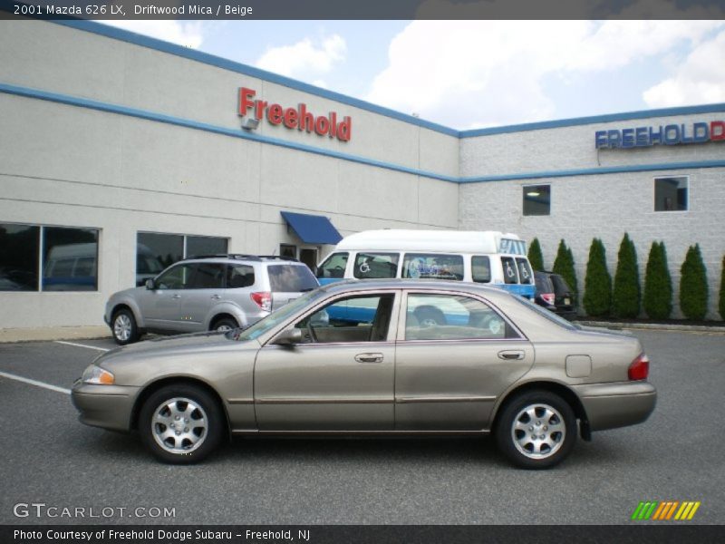 Driftwood Mica / Beige 2001 Mazda 626 LX