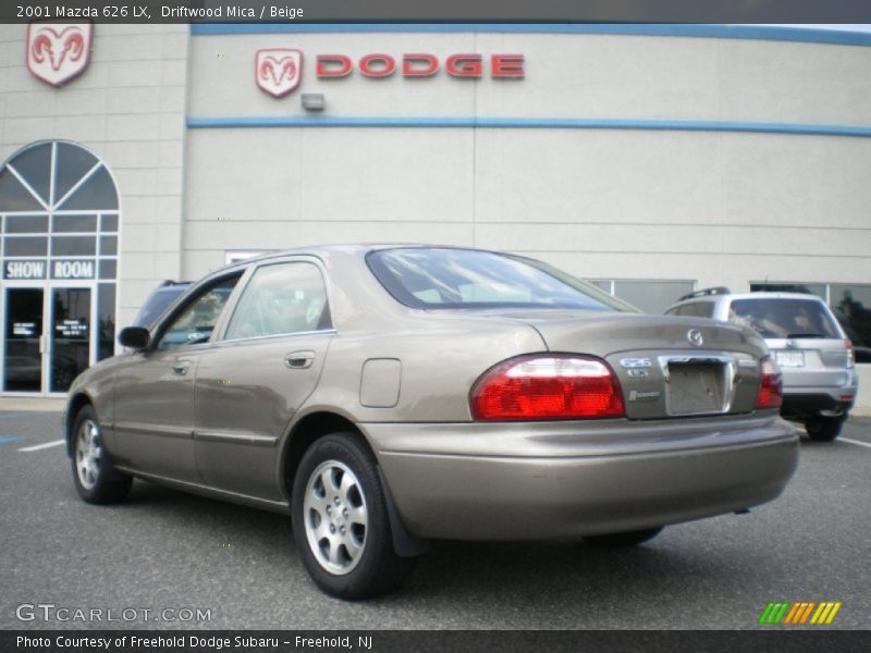 Driftwood Mica / Beige 2001 Mazda 626 LX