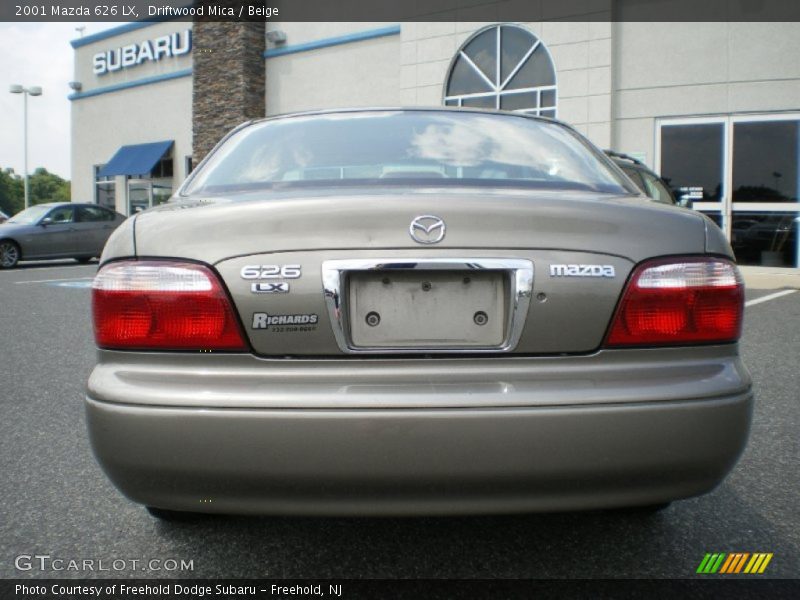 Driftwood Mica / Beige 2001 Mazda 626 LX