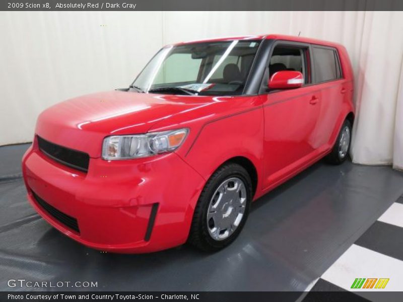 Absolutely Red / Dark Gray 2009 Scion xB