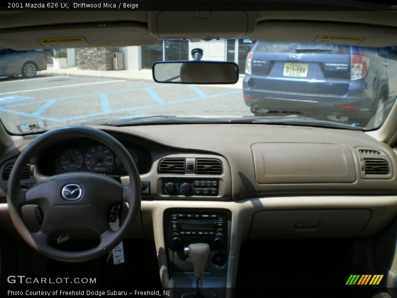 Driftwood Mica / Beige 2001 Mazda 626 LX