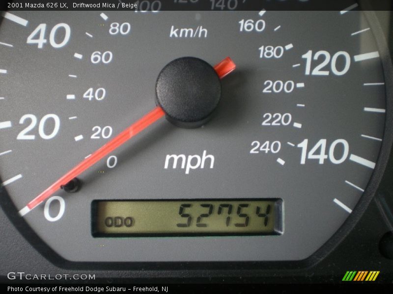 Driftwood Mica / Beige 2001 Mazda 626 LX