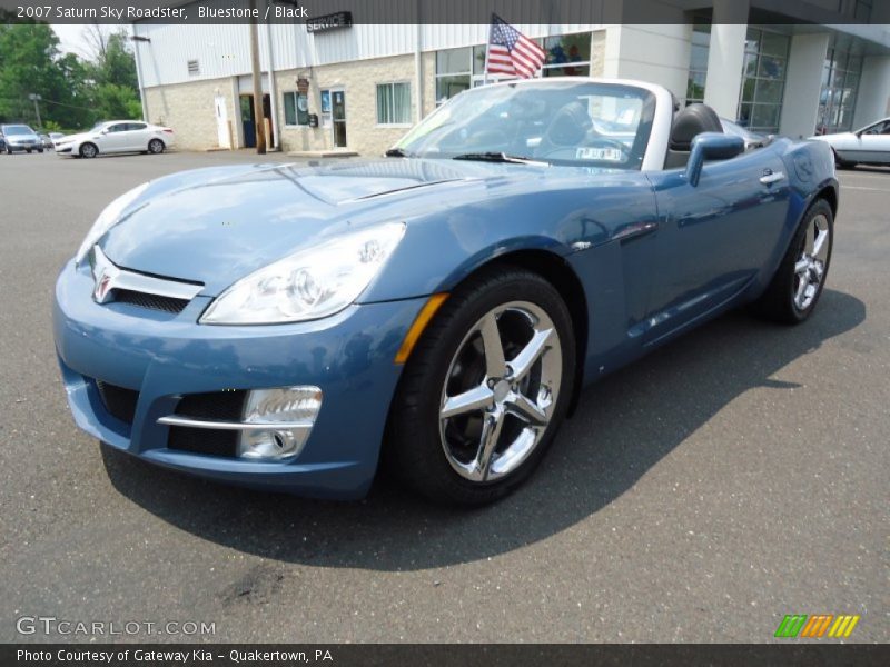 Bluestone / Black 2007 Saturn Sky Roadster