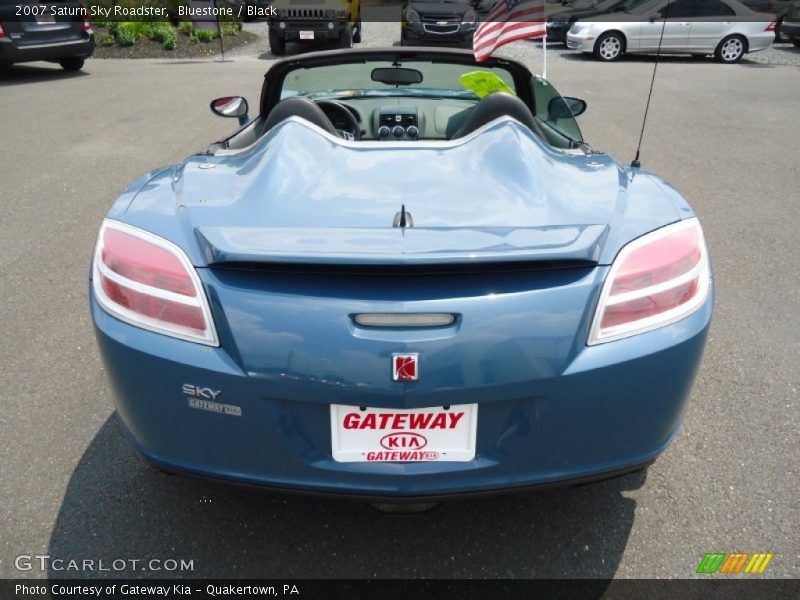 Bluestone / Black 2007 Saturn Sky Roadster