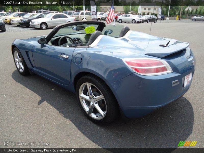 Bluestone / Black 2007 Saturn Sky Roadster