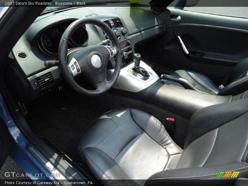 Bluestone / Black 2007 Saturn Sky Roadster