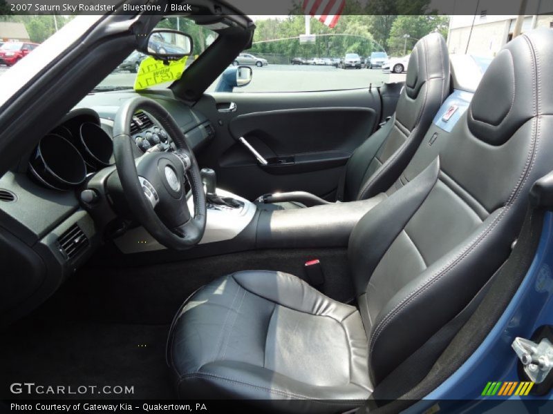Bluestone / Black 2007 Saturn Sky Roadster