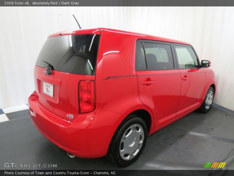 Absolutely Red / Dark Gray 2009 Scion xB