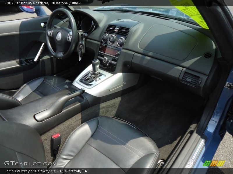 Bluestone / Black 2007 Saturn Sky Roadster