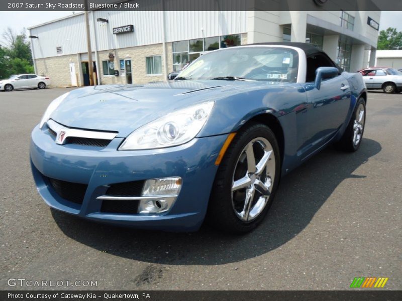 Bluestone / Black 2007 Saturn Sky Roadster