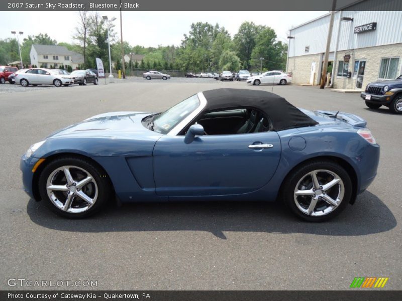 Bluestone / Black 2007 Saturn Sky Roadster
