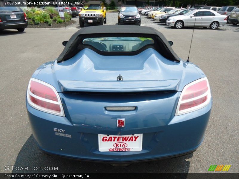 Bluestone / Black 2007 Saturn Sky Roadster