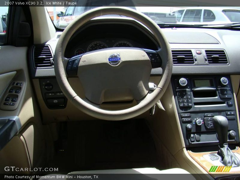 Ice White / Taupe 2007 Volvo XC90 3.2