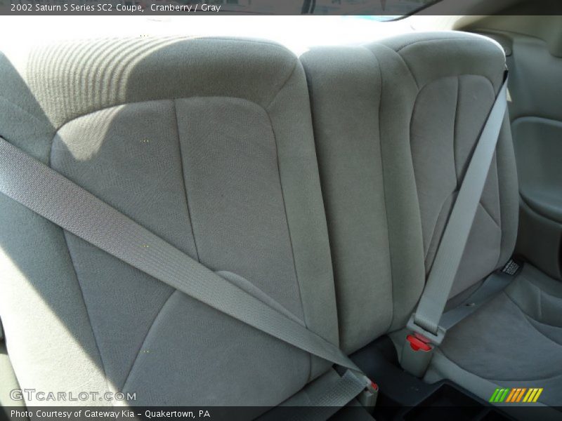 Cranberry / Gray 2002 Saturn S Series SC2 Coupe