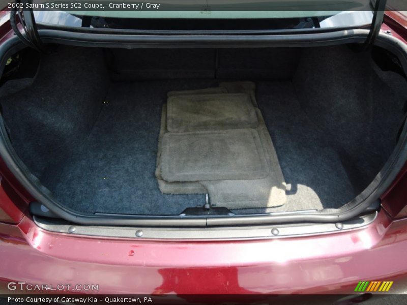 Cranberry / Gray 2002 Saturn S Series SC2 Coupe