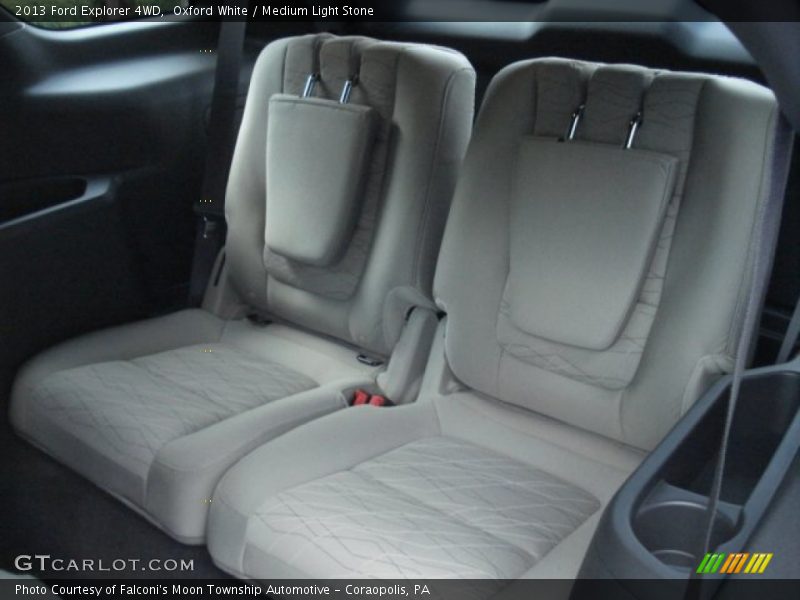 Rear Seat of 2013 Explorer 4WD