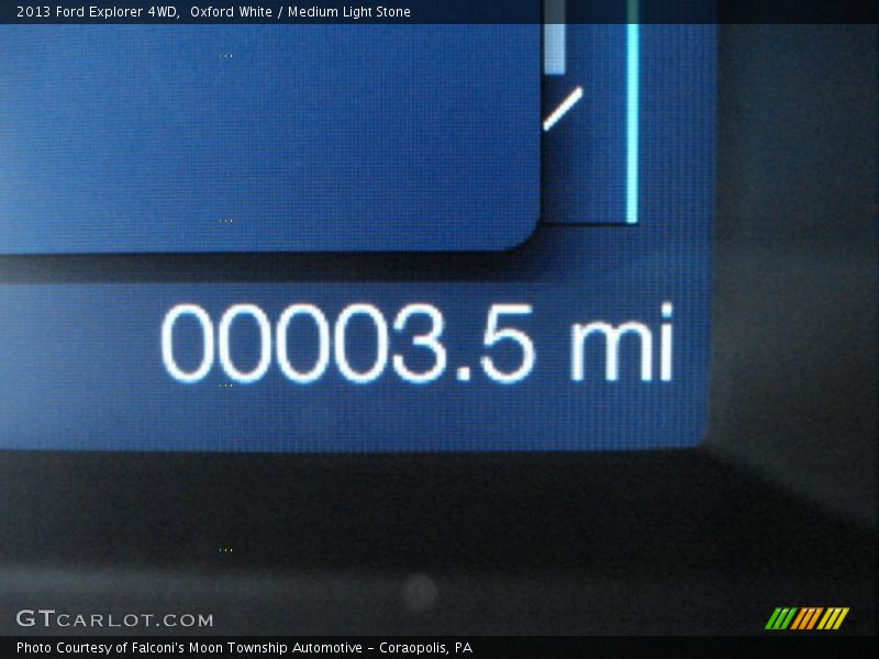Oxford White / Medium Light Stone 2013 Ford Explorer 4WD
