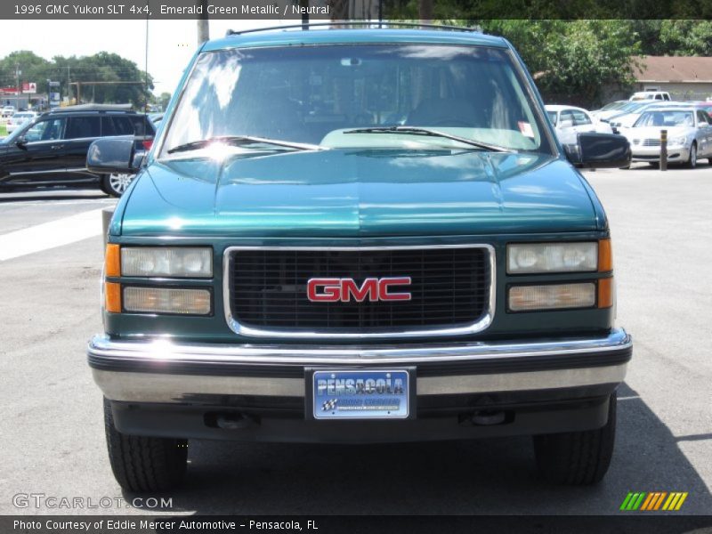 Emerald Green Metallic / Neutral 1996 GMC Yukon SLT 4x4