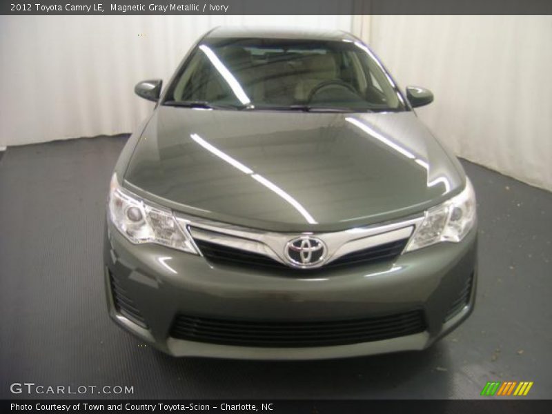 Magnetic Gray Metallic / Ivory 2012 Toyota Camry LE