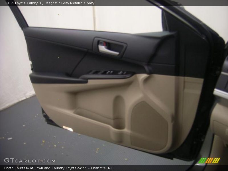 Magnetic Gray Metallic / Ivory 2012 Toyota Camry LE