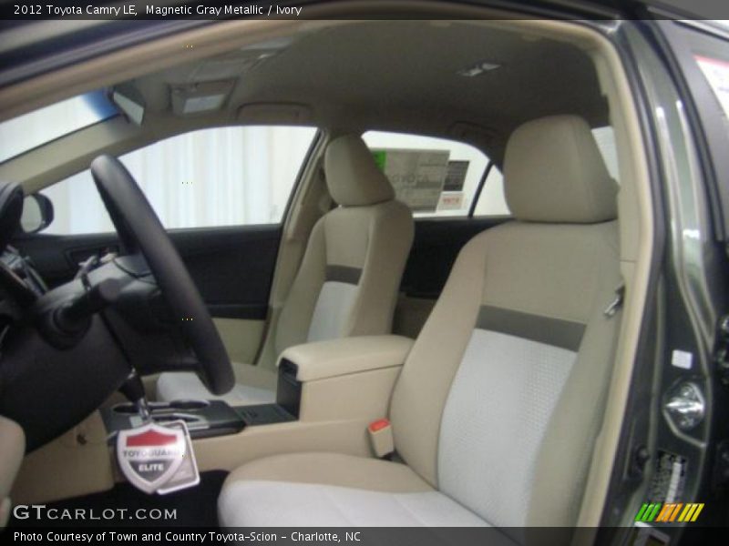 Magnetic Gray Metallic / Ivory 2012 Toyota Camry LE