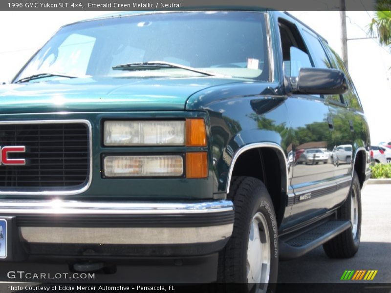 Emerald Green Metallic / Neutral 1996 GMC Yukon SLT 4x4