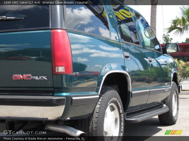 Emerald Green Metallic / Neutral 1996 GMC Yukon SLT 4x4