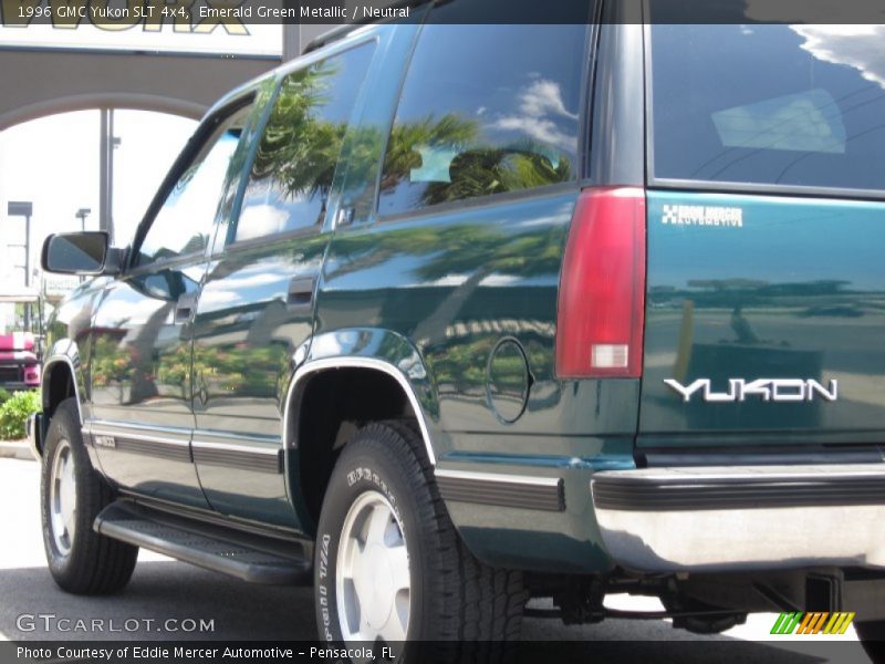 Emerald Green Metallic / Neutral 1996 GMC Yukon SLT 4x4
