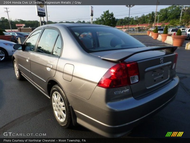 Magnesium Metallic / Gray 2004 Honda Civic LX Sedan