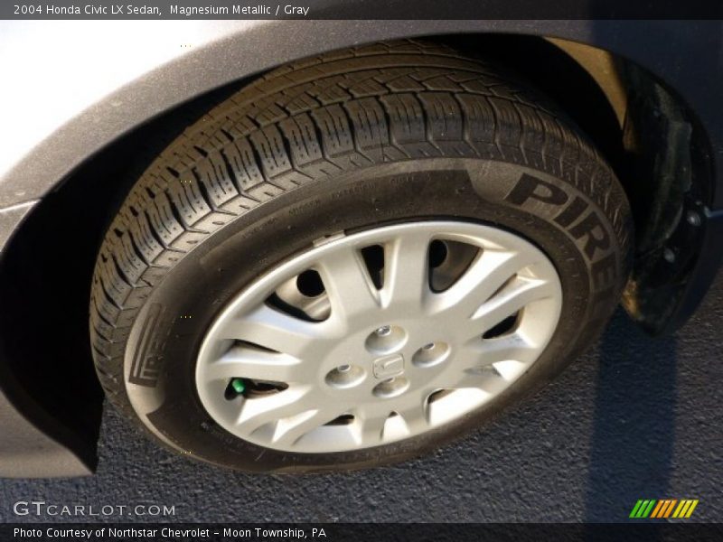 Magnesium Metallic / Gray 2004 Honda Civic LX Sedan