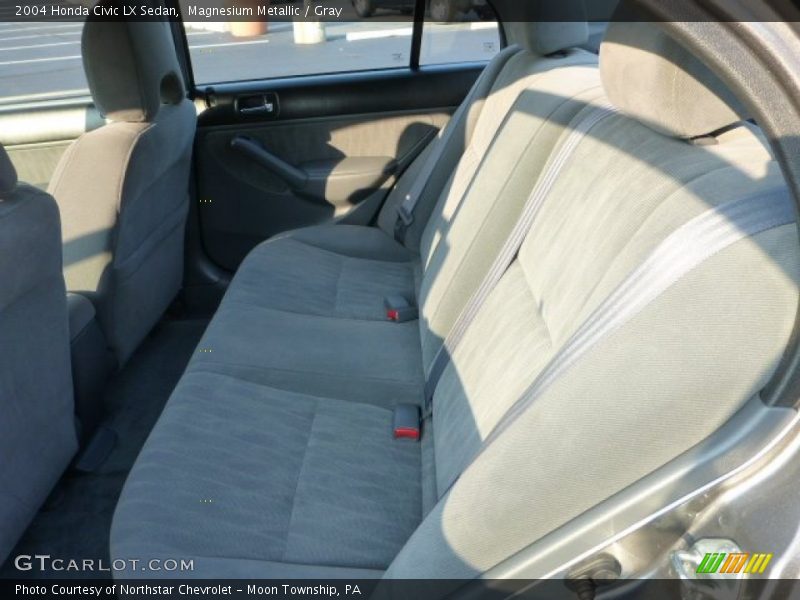 Magnesium Metallic / Gray 2004 Honda Civic LX Sedan