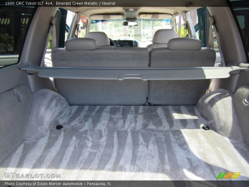 Emerald Green Metallic / Neutral 1996 GMC Yukon SLT 4x4